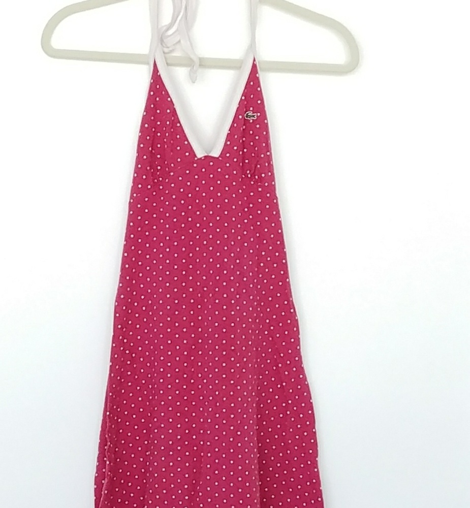 Bright pink Lacoste Dress